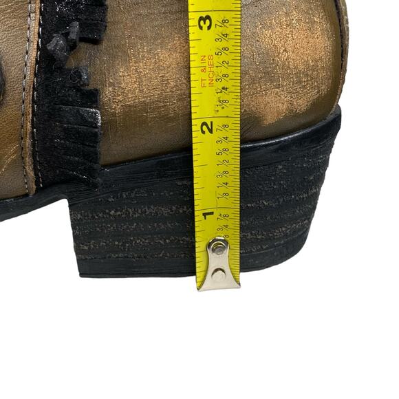 Corral Women’s Brown Leather Distressed Western Ankle Boot Size US 8 - Picture 12 of 12